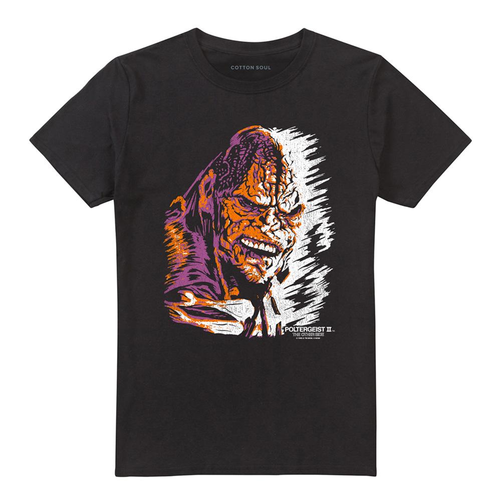 Black - Front - Poltergeist Unisex Adult Kane T-Shirt