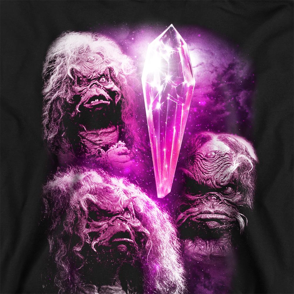 Black - Side - Dark Crystal Unisex Adult Howling Sweatshirt