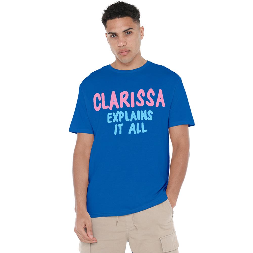 Royal Blue - Lifestyle - Clarissa Explains It All Unisex Adult Two Tone T-Shirt
