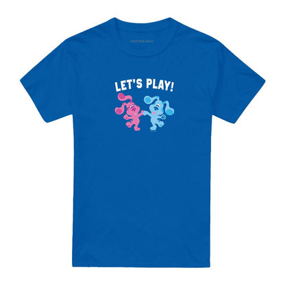 Royal Blue - Front - Blue´s Clues & You! Unisex Adult Let´s Play T-Shirt
