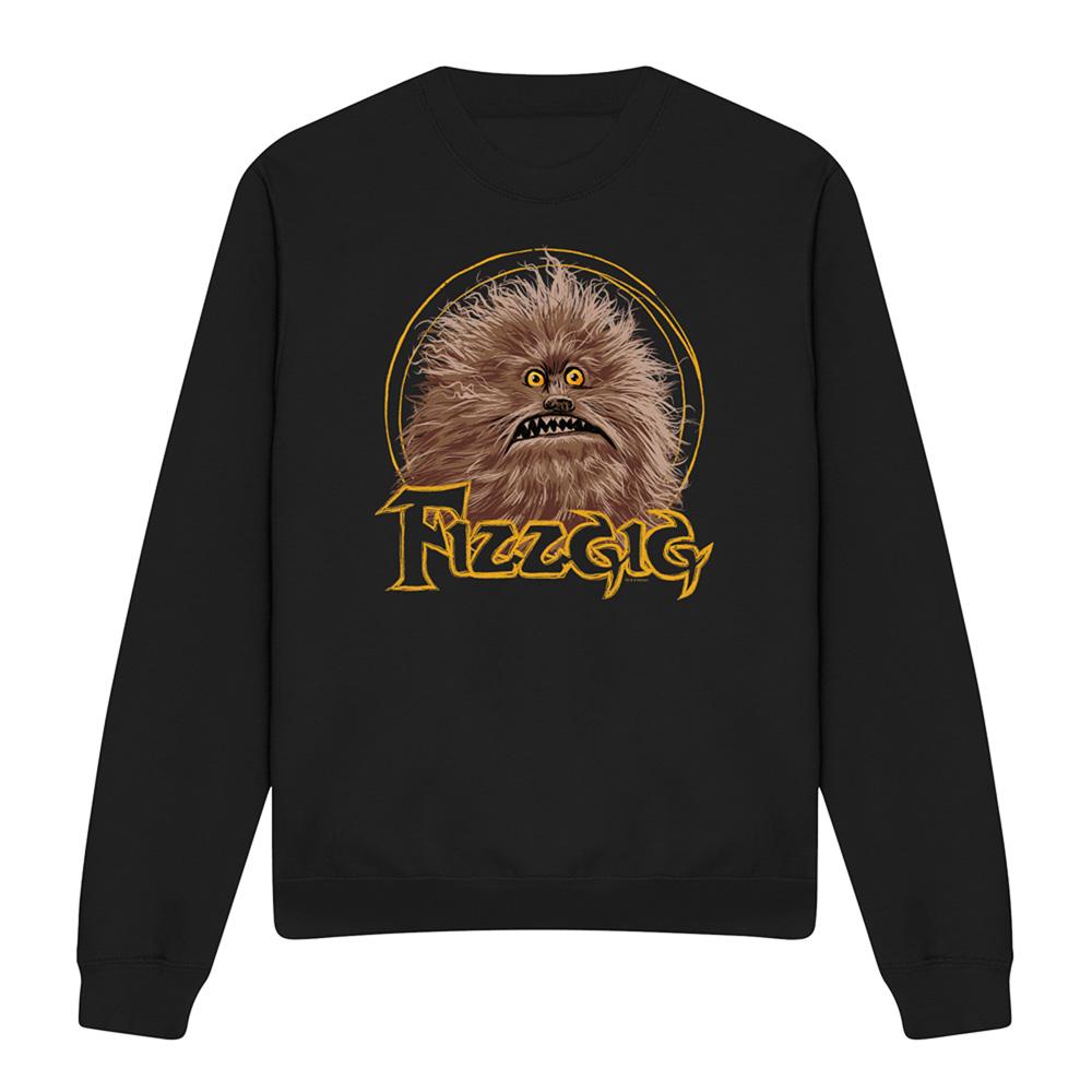 Black - Front - Dark Crystal Unisex Adult Fizzgig Sweatshirt