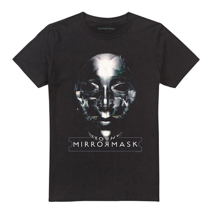 Black - Front - MirrorMask Unisex Adult T-Shirt