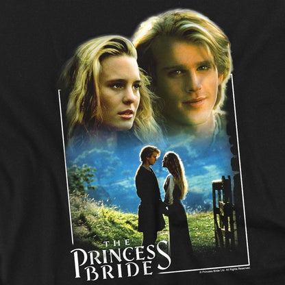 Black - Pack Shot - The Princess Bride Unisex Adult Buttercup & Westley T-Shirt