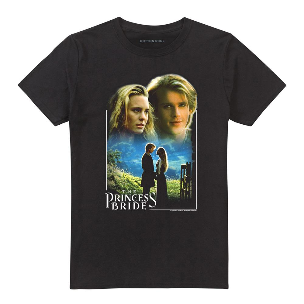 Black - Front - The Princess Bride Unisex Adult Buttercup & Westley T-Shirt