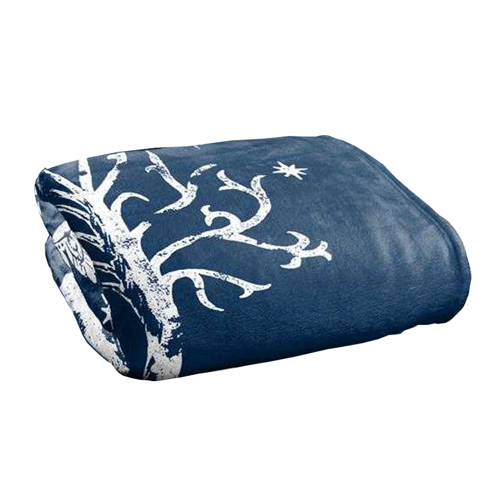 Multicoloured - Back - Lord Of The Rings Tree Of Gondor Blanket