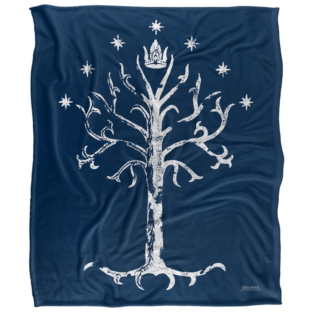 Multicoloured - Front - Lord Of The Rings Tree Of Gondor Blanket
