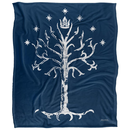 Multicoloured - Front - Lord Of The Rings Tree Of Gondor Blanket