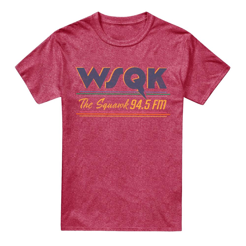 Red - Front - Stranger Things Unisex Adult Wsqk The Squawk T-Shirt