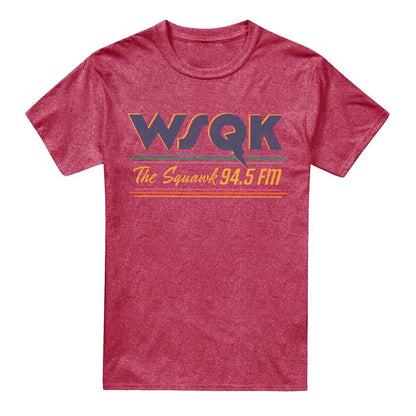 Red - Front - Stranger Things Unisex Adult Wsqk The Squawk T-Shirt