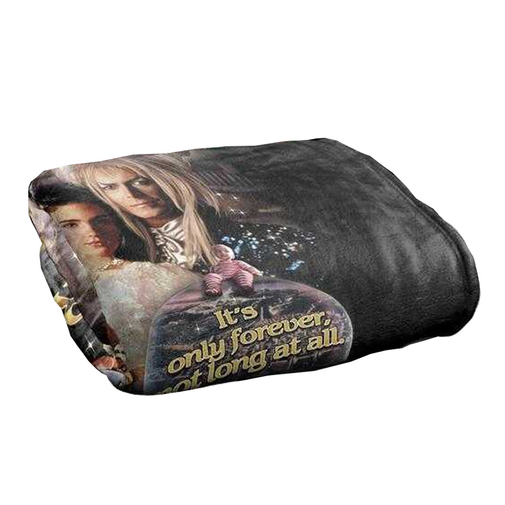 Multicoloured - Back - Labyrinth Only Forever Silky Soft Touch Blanket