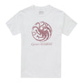 White - Front - Game Of Thrones Mens Targaryen T-Shirt