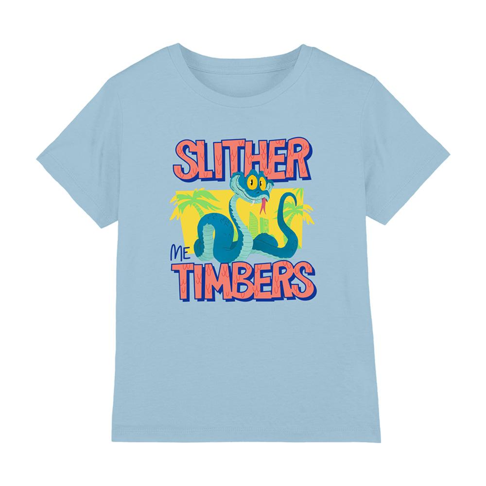Light Blue - Front - Zootopia 2 Childrens-Kids Slither Gary De´Snake T-Shirt