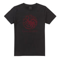 Black - Front - Game Of Thrones Mens Targaryen T-Shirt