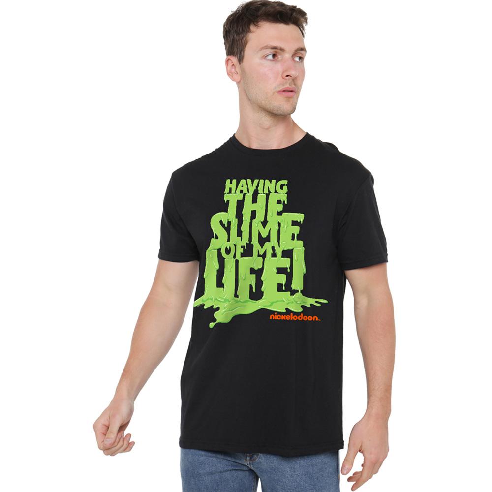 Black - Lifestyle - Nickelodeon Unisex Adult Having The Slime Of My Life T-Shirt