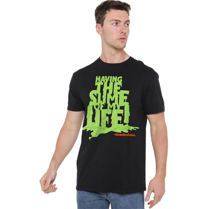 Black - Lifestyle - Nickelodeon Unisex Adult Having The Slime Of My Life T-Shirt