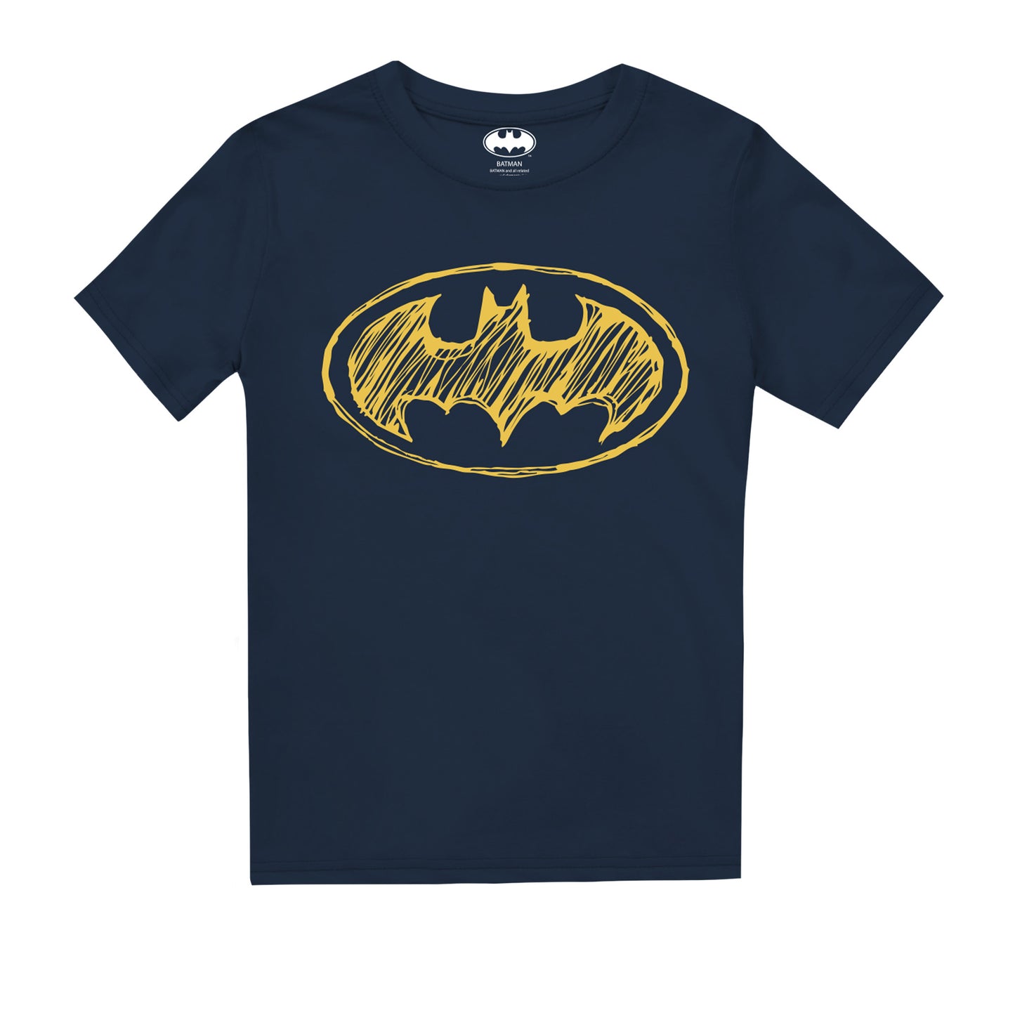 Grey-Navy - Lifestyle - Batman Boys Graffiti T-Shirt (Pack of 2)