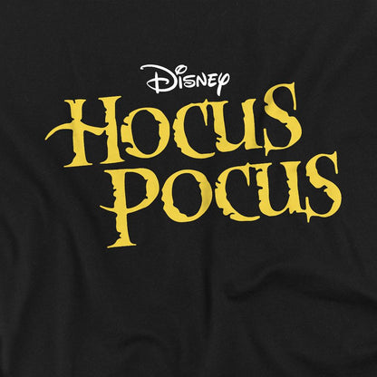 Black - Side - Hocus Pocus Childrens-Kids Logo Sweatshirt