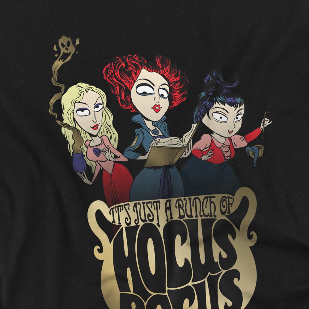 Black - Side - Hocus Pocus Childrens-Kids Cooking Up A Potion Sanderson Sisters Sweatshirt
