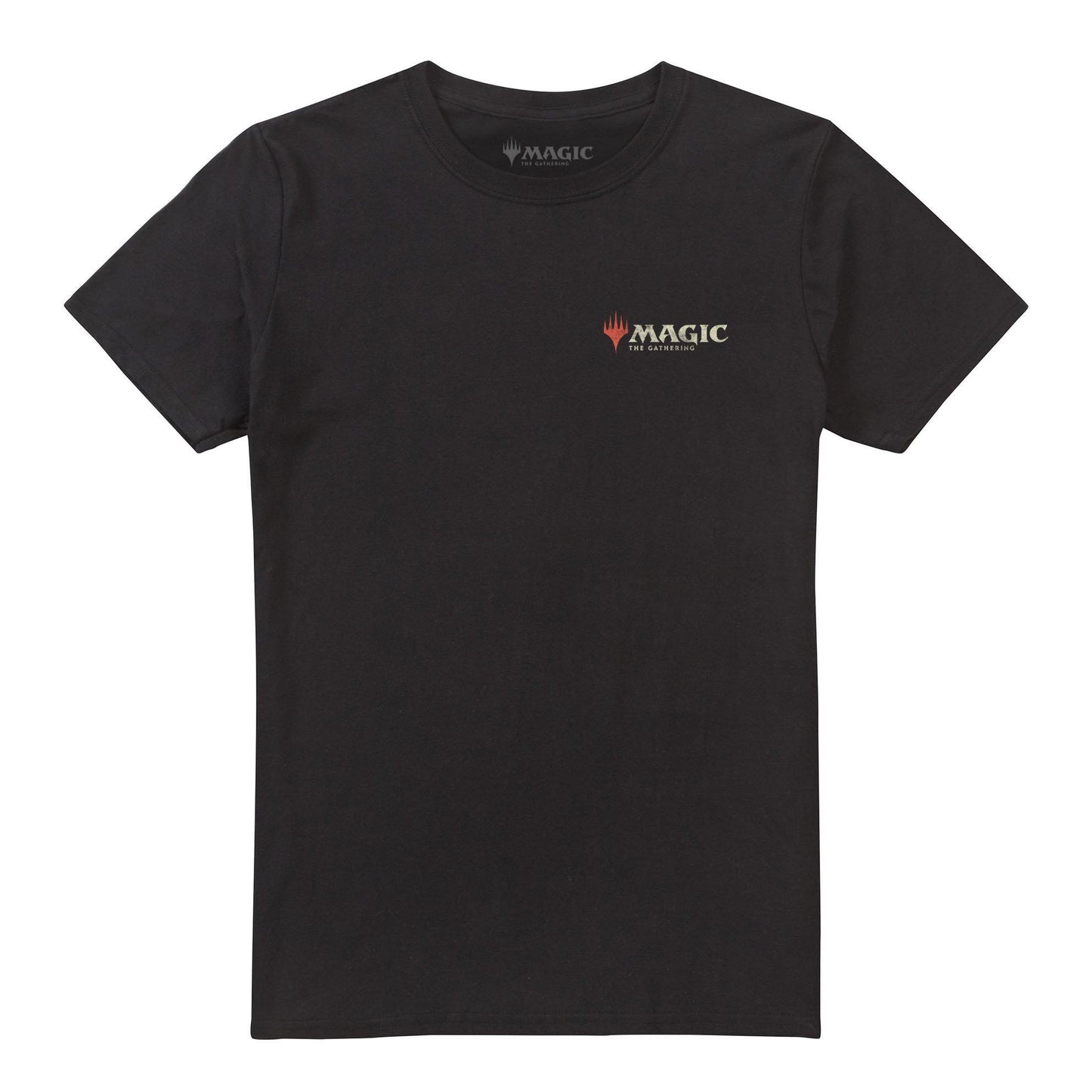 Black - Front - Magic The Gathering Mens Mana Wheel Back Print T-Shirt