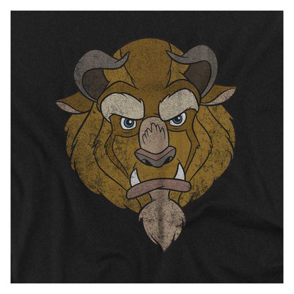 Black - Side - Beauty And The Beast Childrens-Kids Beast Head Sweatshirt