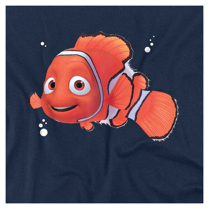 Navy - Side - Finding Nemo Childrens-Kids Nemo Ocean Sweatshirt