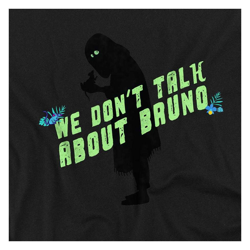 Black - Side - Encanto Childrens-Kids We Don´t Talk About Bruno Silhouette Sweatshirt