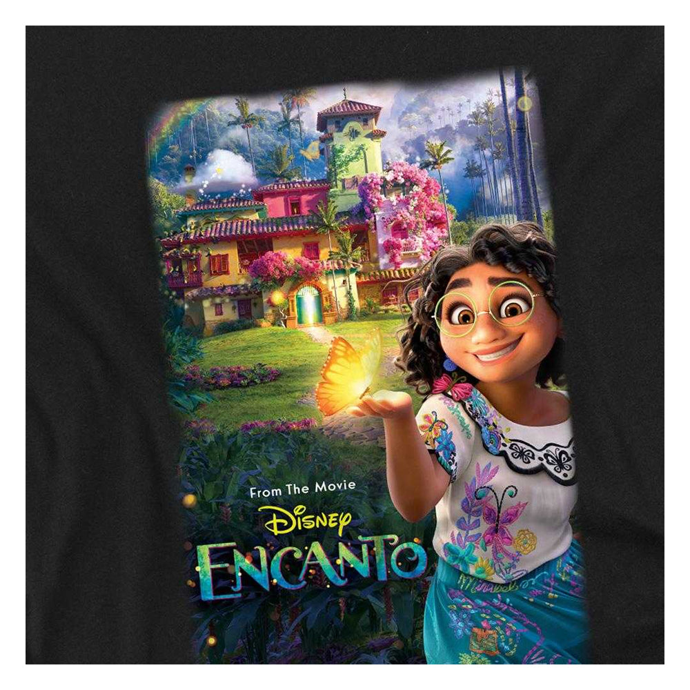 Black - Side - Encanto Childrens-Kids Movie Poster Sweatshirt