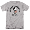 Grey - Front - Disney Mens Mickey Mouse Club Heather T-Shirt
