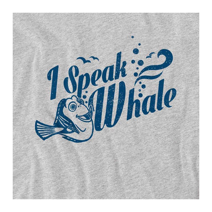 Athletic Heather - Side - Finding Nemo Childrens-Kids I Speak Whale Dory Sweatshirt