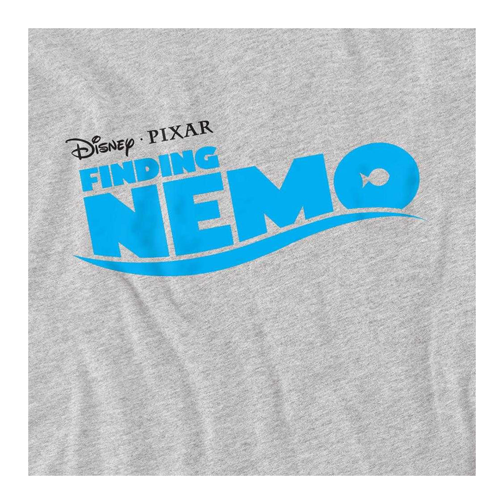 Athletic Heather - Side - Finding Nemo Childrens-Kids Logo Sweatshirt