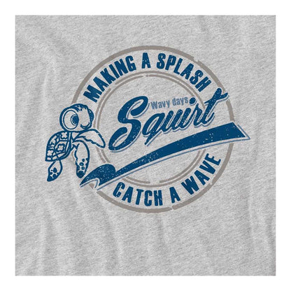 Athletic Heather - Side - Finding Nemo Childrens-Kids Catch A Wave Squirt Sweatshirt