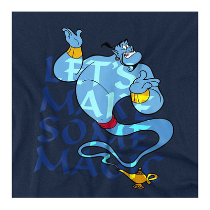 Navy - Side - Aladdin Childrens-Kids Let´s Make Some Magic Genie Sweatshirt