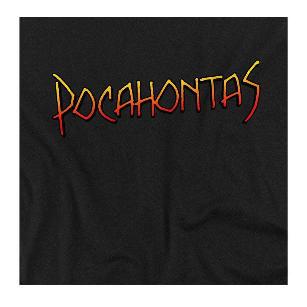 Black - Side - Pocahontas Childrens-Kids Logo Sweatshirt