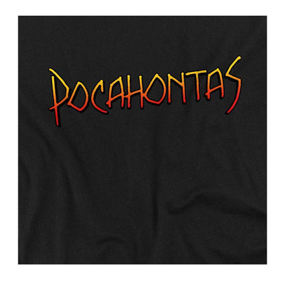 Black - Side - Pocahontas Childrens-Kids Logo Sweatshirt