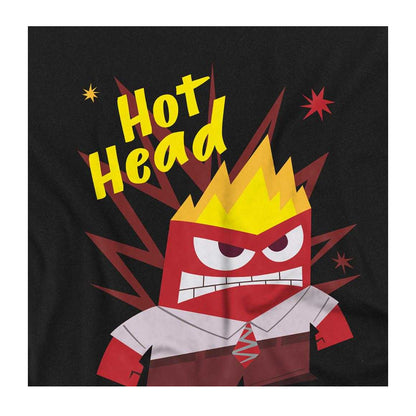 Black - Side - Inside Out 2 Childrens-Kids Anger Sweatshirt
