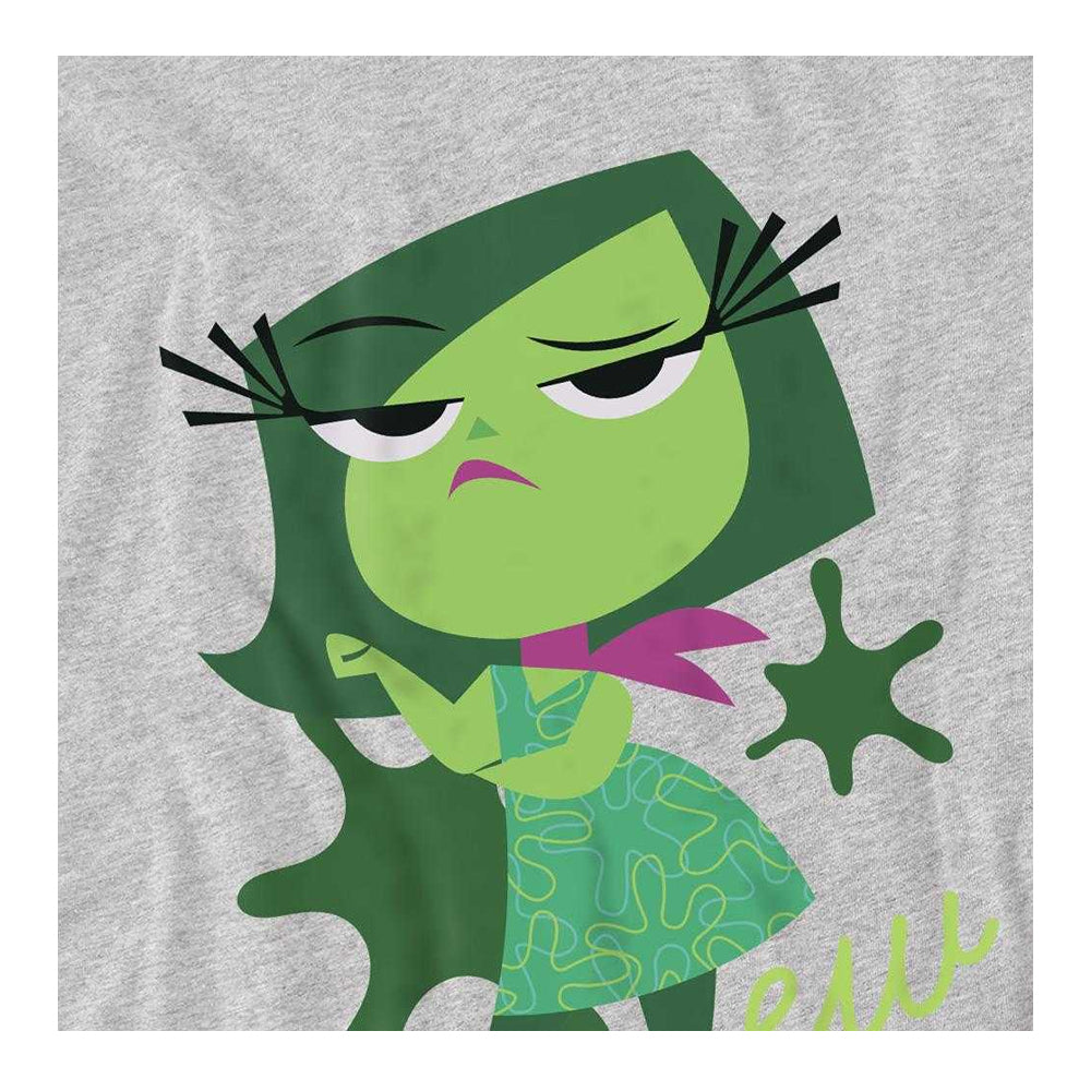 Athletic Heather - Side - Inside Out 2 Childrens-Kids Disgust Sweatshirt