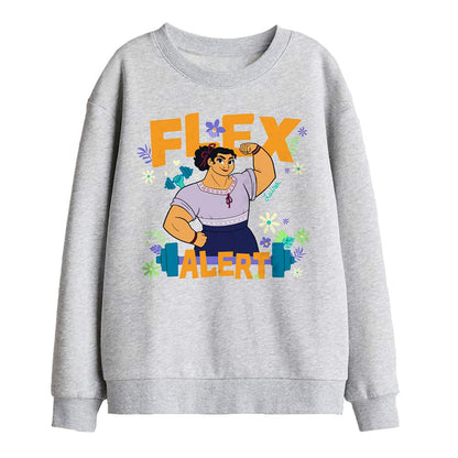Athletic Heather - Front - Encanto Childrens-Kids Flex Alert Luisa Sweatshirt
