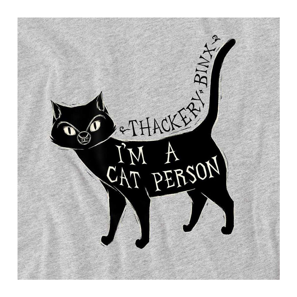 Athletic Heather - Side - Hocus Pocus Childrens-Kids I´m A Cat Person Thackery Binx Sweatshirt