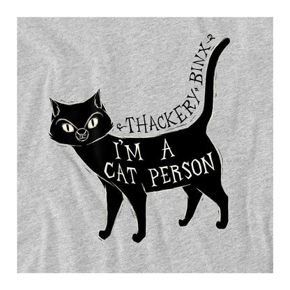 Athletic Heather - Side - Hocus Pocus Childrens-Kids I´m A Cat Person Thackery Binx Sweatshirt