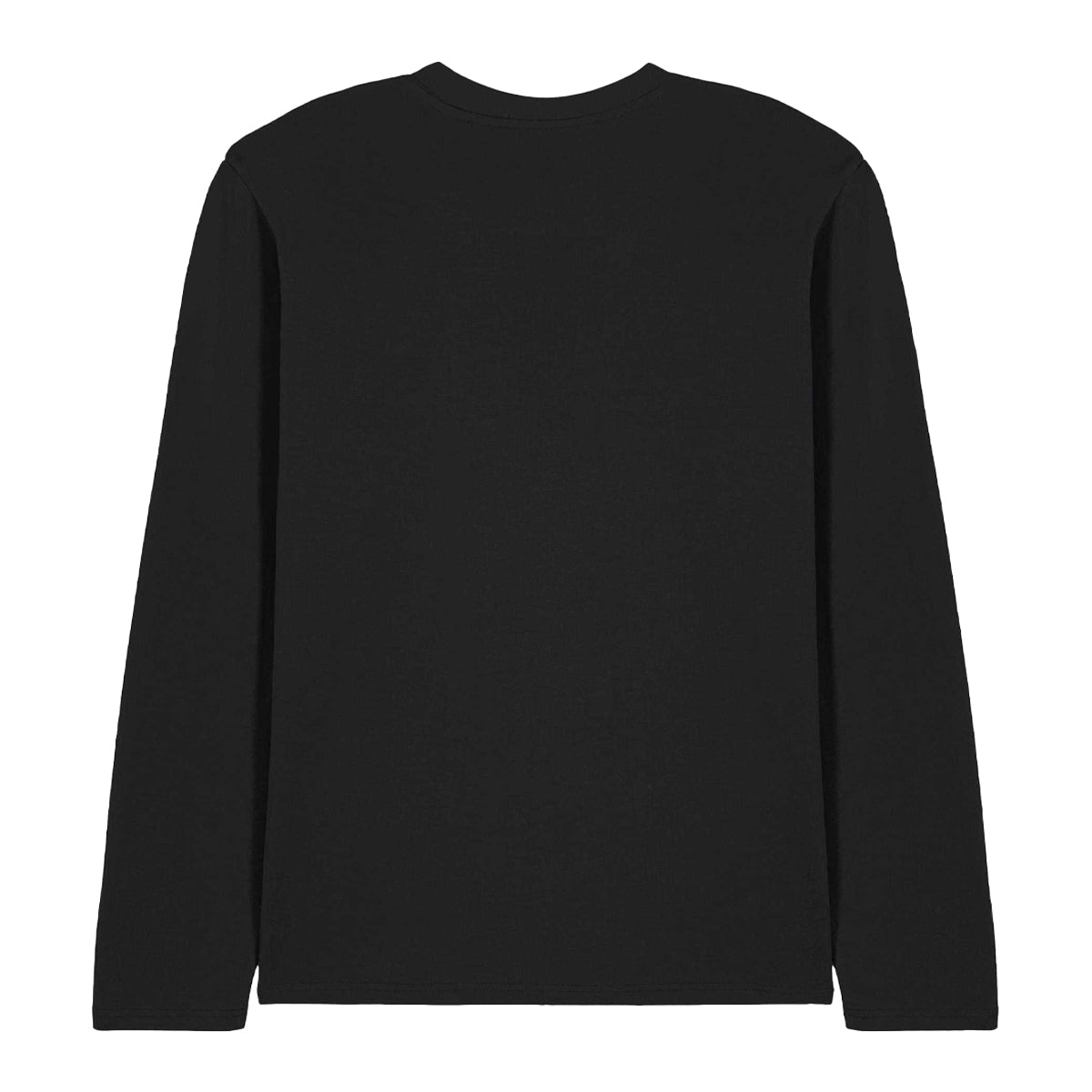 Black - Back - Sesame Street Unisex Adult Ah! Ah! Ah! Long-Sleeved T-Shirt