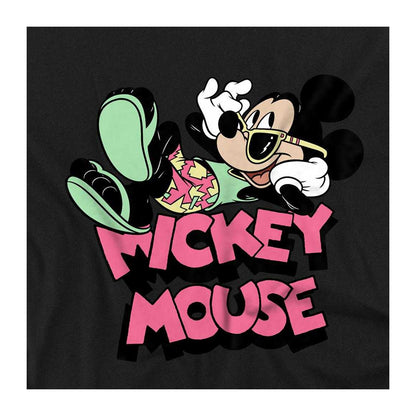 Black - Side - Disney Childrens-Kids Mickey Mouse Holiday Sweatshirt