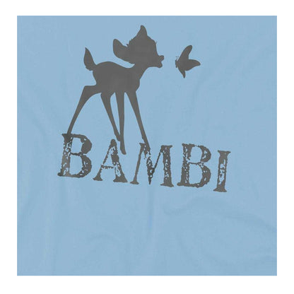Light Blue - Side - Bambi Childrens-Kids Silhouette Sweatshirt