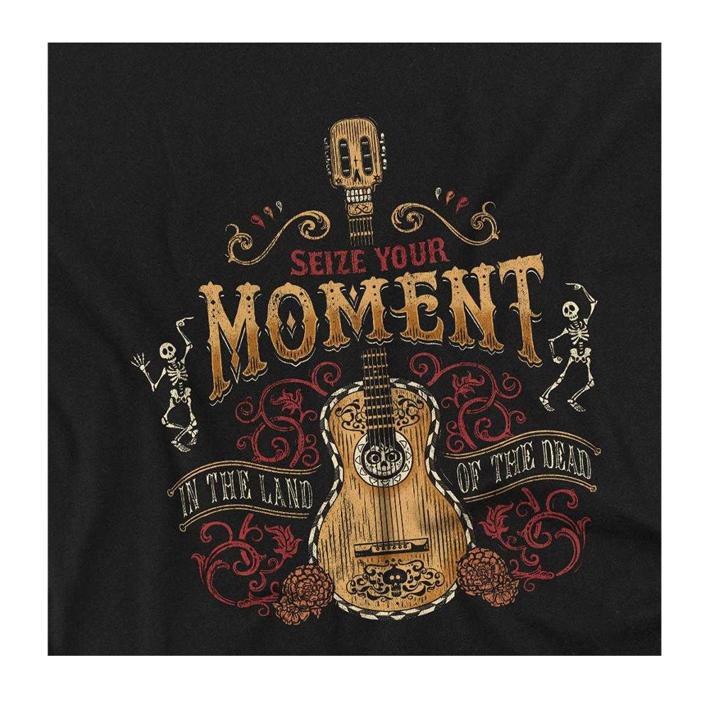 Black - Side - Coco Childrens-Kids Seize Your Moment In The Land Of The Dead Sweatshirt