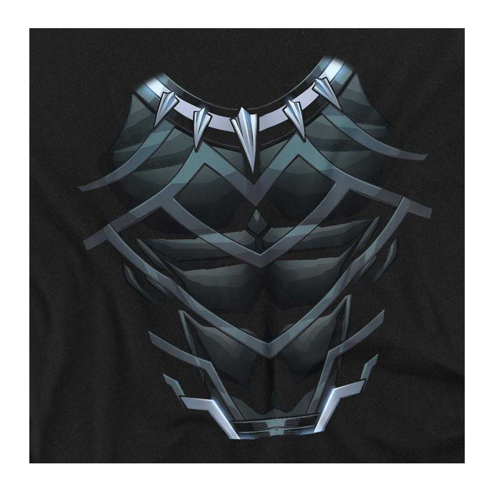 Black - Side - Black Panther Childrens-Kids Costume Sweatshirt