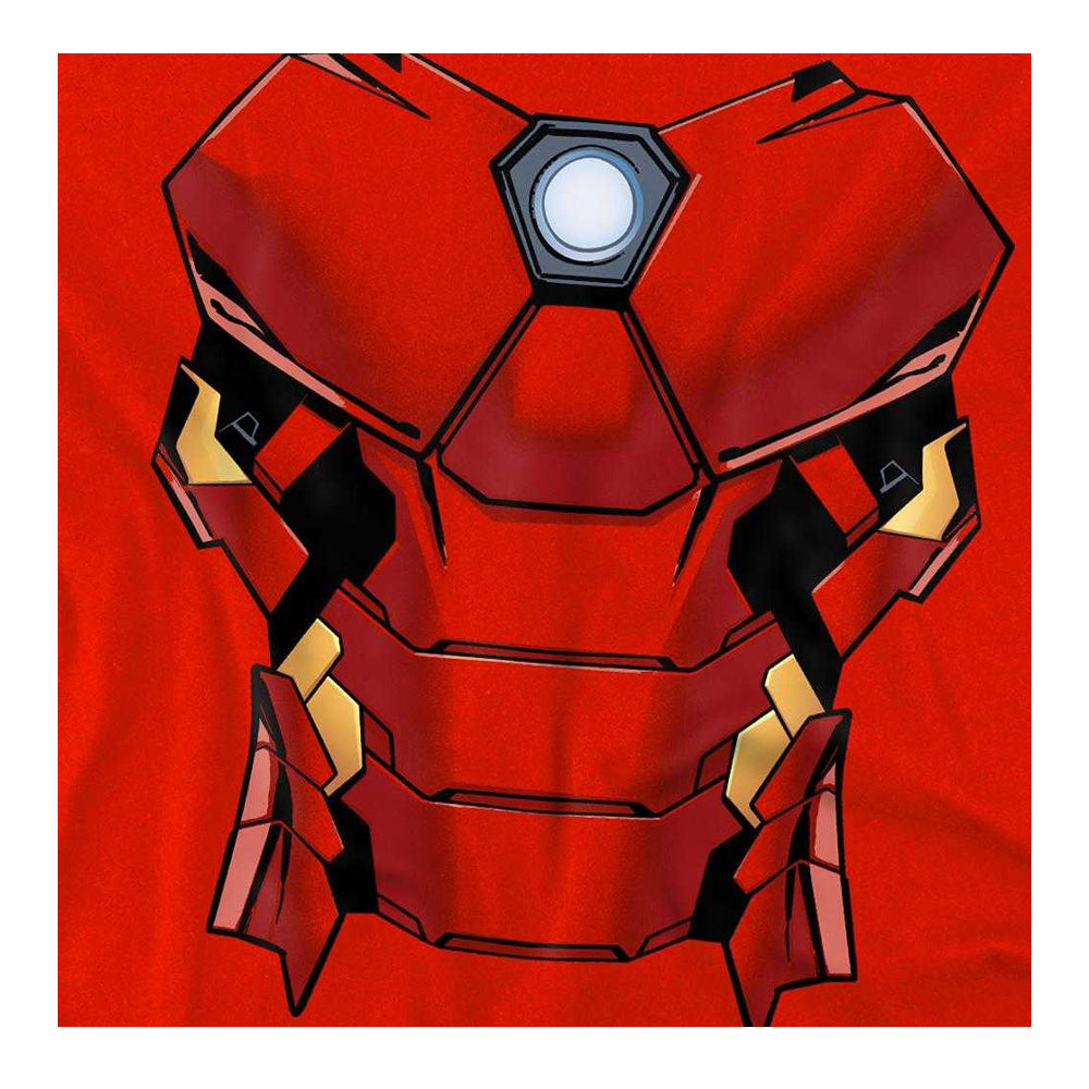 Red - Side - Iron Man Childrens-Kids Costume Sweatshirt