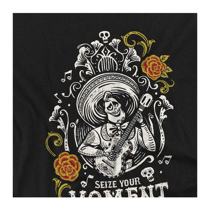 Black - Side - Coco Childrens-Kids Seize Your Moment Ernesto de la Cruz Sweatshirt