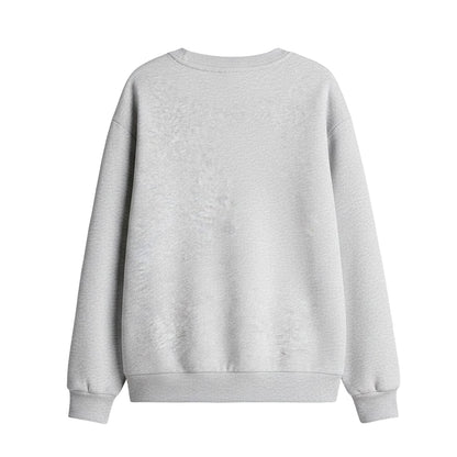Athletic Heather - Back - Coco Childrens-Kids Ernesto Miguel Hector Patch Day Of The Dead Sweatshirt