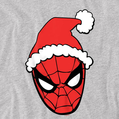 Athletic Heather - Back - Spider-Man Childrens-Kids Santa Hat Sweatshirt