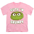 Azalea - Front - Sesame Street Childrens-Kids Cute N Grumpy T-Shirt