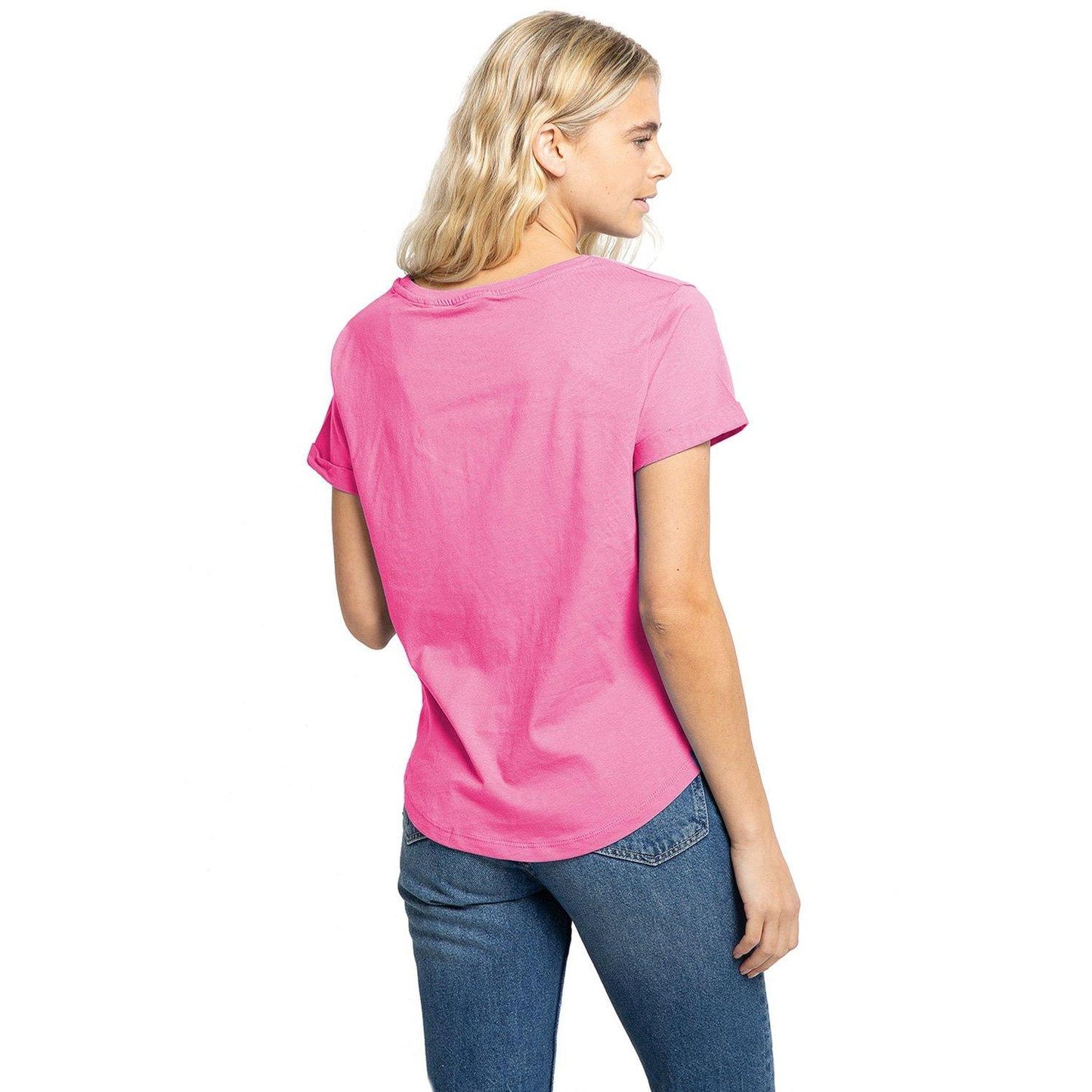 Azalea - Back - Sesame Street Womens-Ladies Abby Cadabby Face T-Shirt